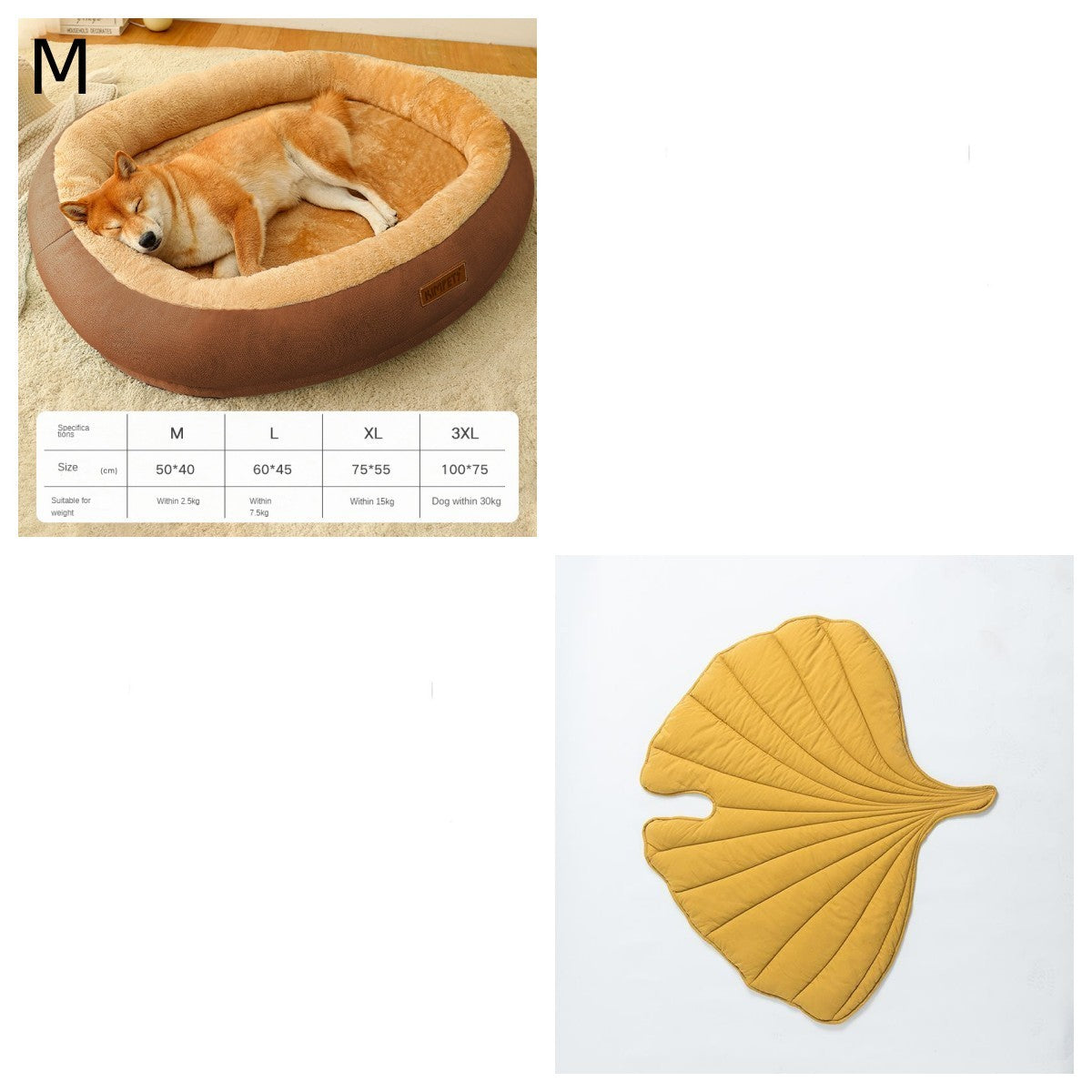 Removable and Washable Pet Bed