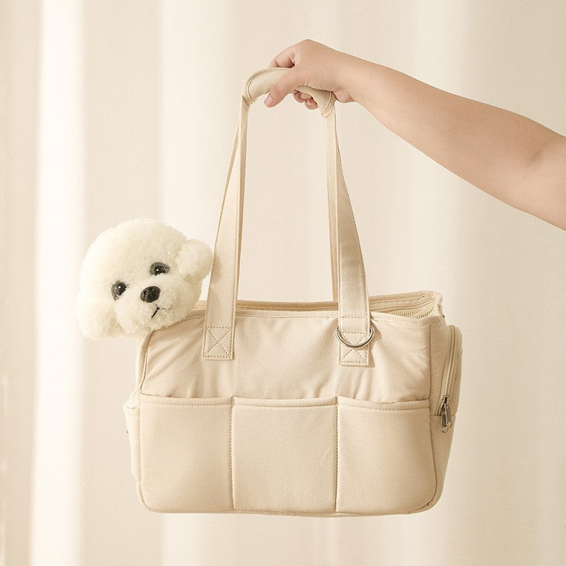 Large-Capacity Cotton Pet Travel Bag