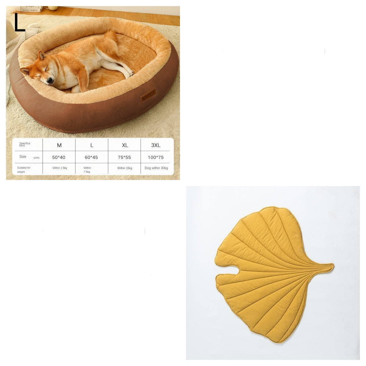 Removable and Washable Pet Bed