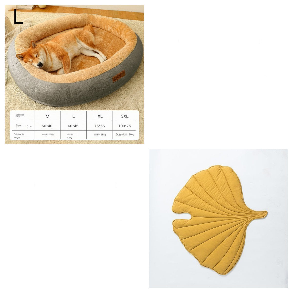 Removable and Washable Pet Bed