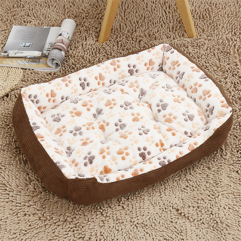 Pet Bed with Removable Cushion