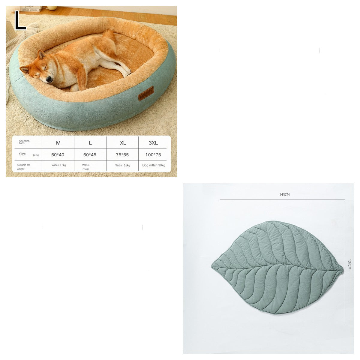 Removable and Washable Pet Bed