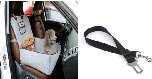Retro Dual-Purpose Pet Car Seat Mat