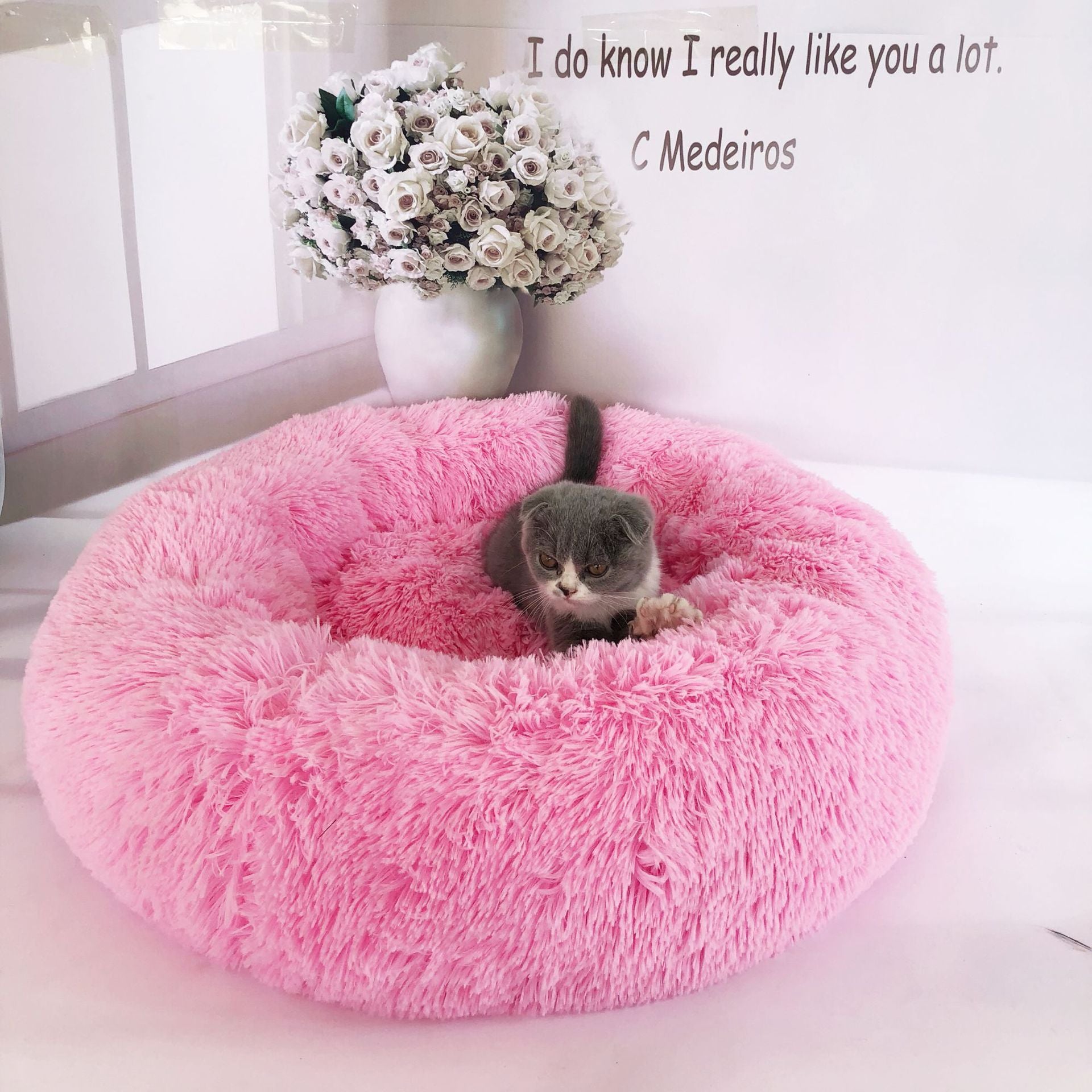 Plush Pet Nest Bed