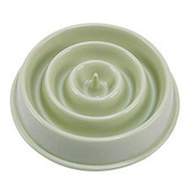 Plastic Slow Feeder Bowl for Dogs and Cats