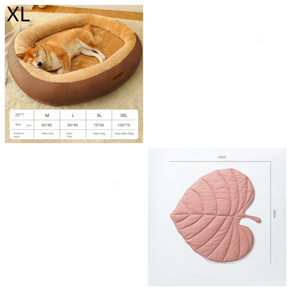 Removable and Washable Pet Bed