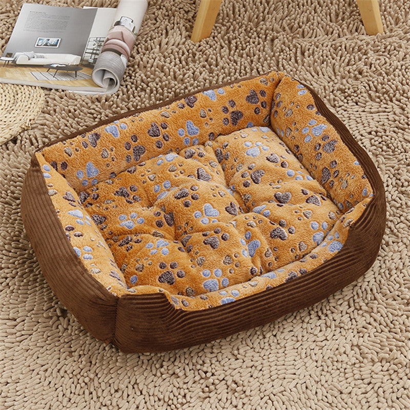 Pet Bed with Removable Cushion