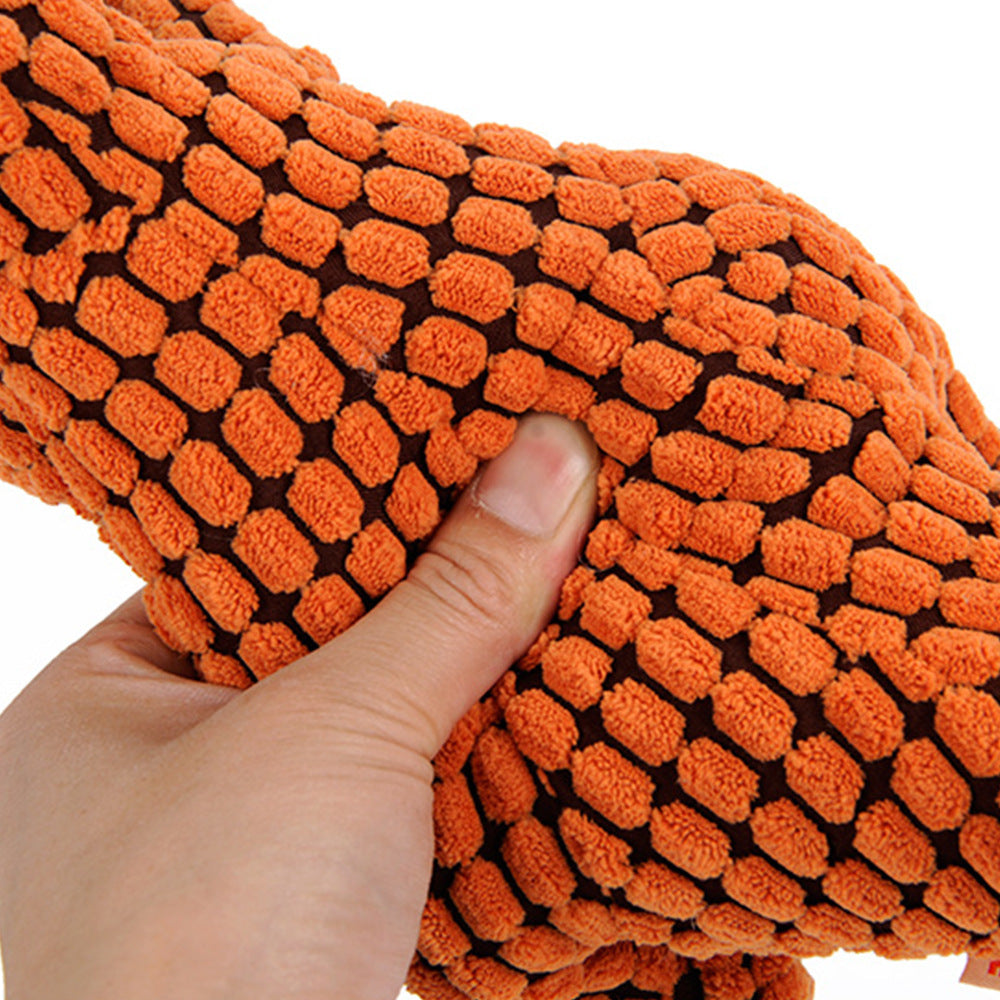 Dinosaur Plush Chew Toy for Dogs