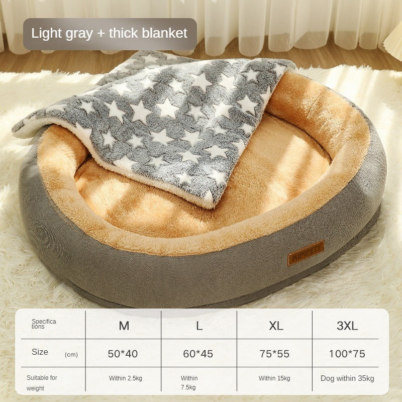 Removable and Washable Pet Bed