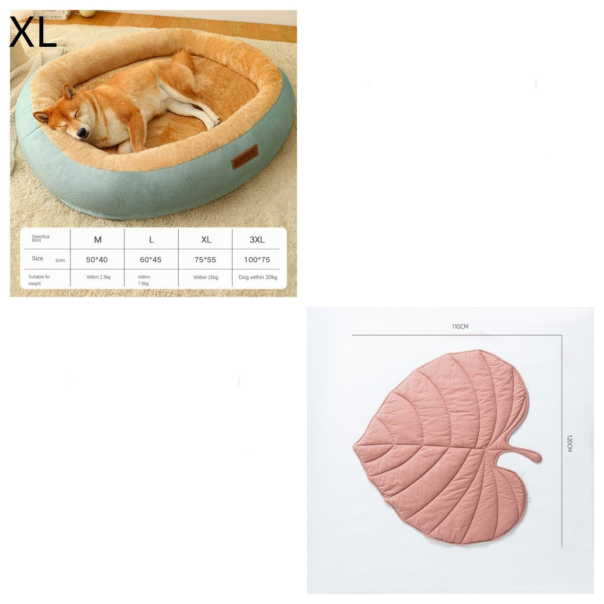 Removable and Washable Pet Bed