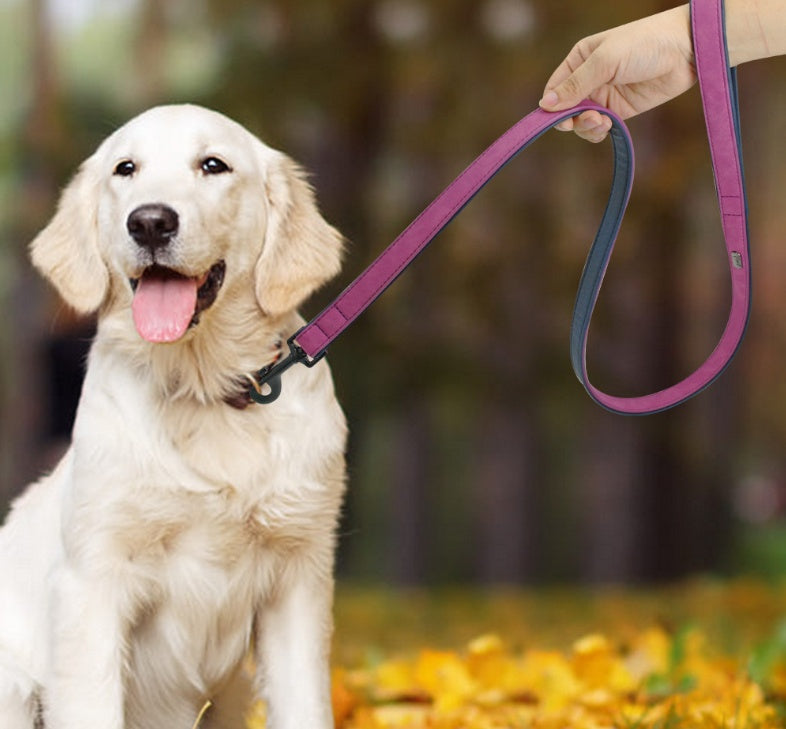 Durable Leather Pet Leash