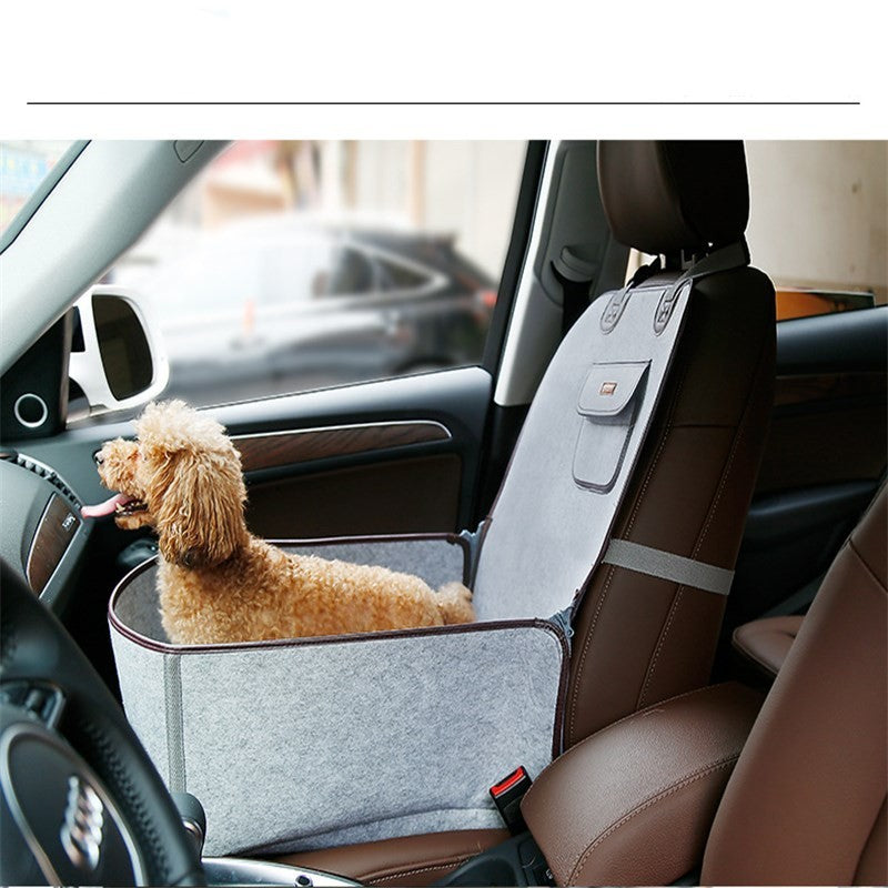 Retro Dual-Purpose Pet Car Seat Mat