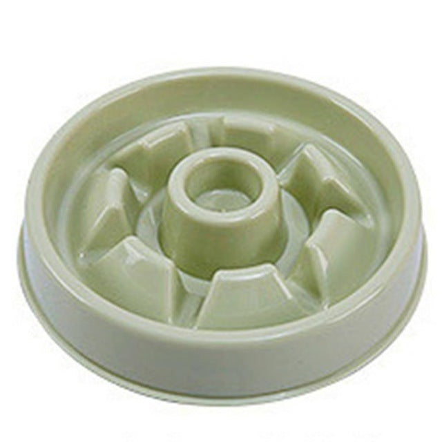 Plastic Slow Feeder Bowl for Dogs and Cats