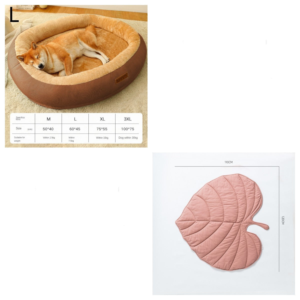 Removable and Washable Pet Bed