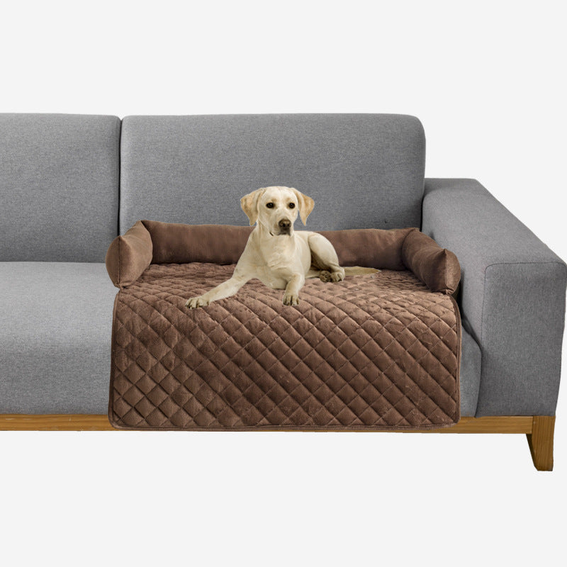 Large Dog and Cat Sofa Bed with Cushion