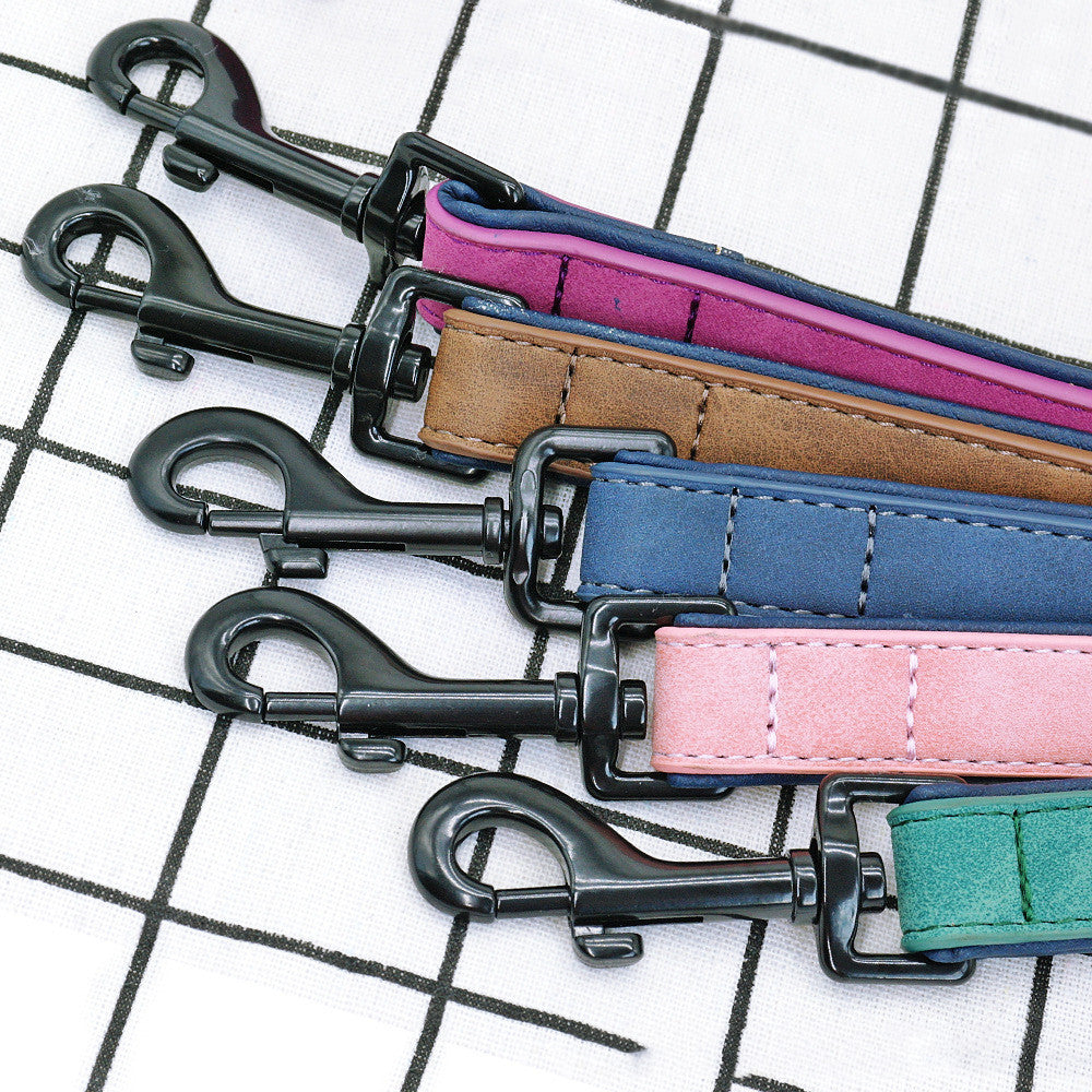 Durable Leather Pet Leash