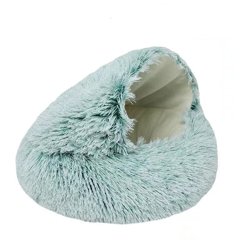 Plush Shell-Shaped Pet Nest