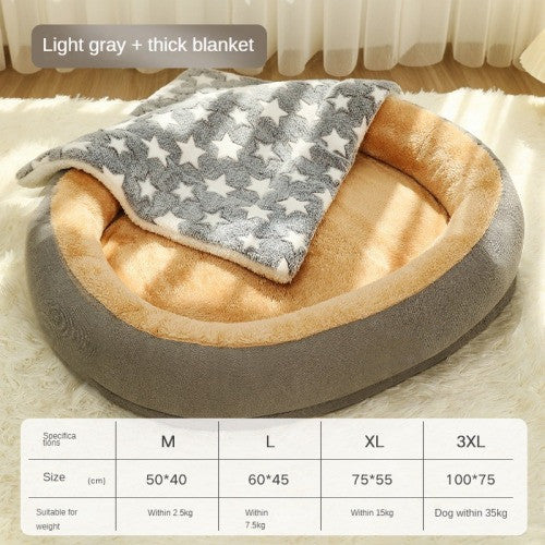 Removable and Washable Pet Bed