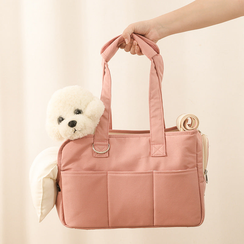 Large-Capacity Cotton Pet Travel Bag