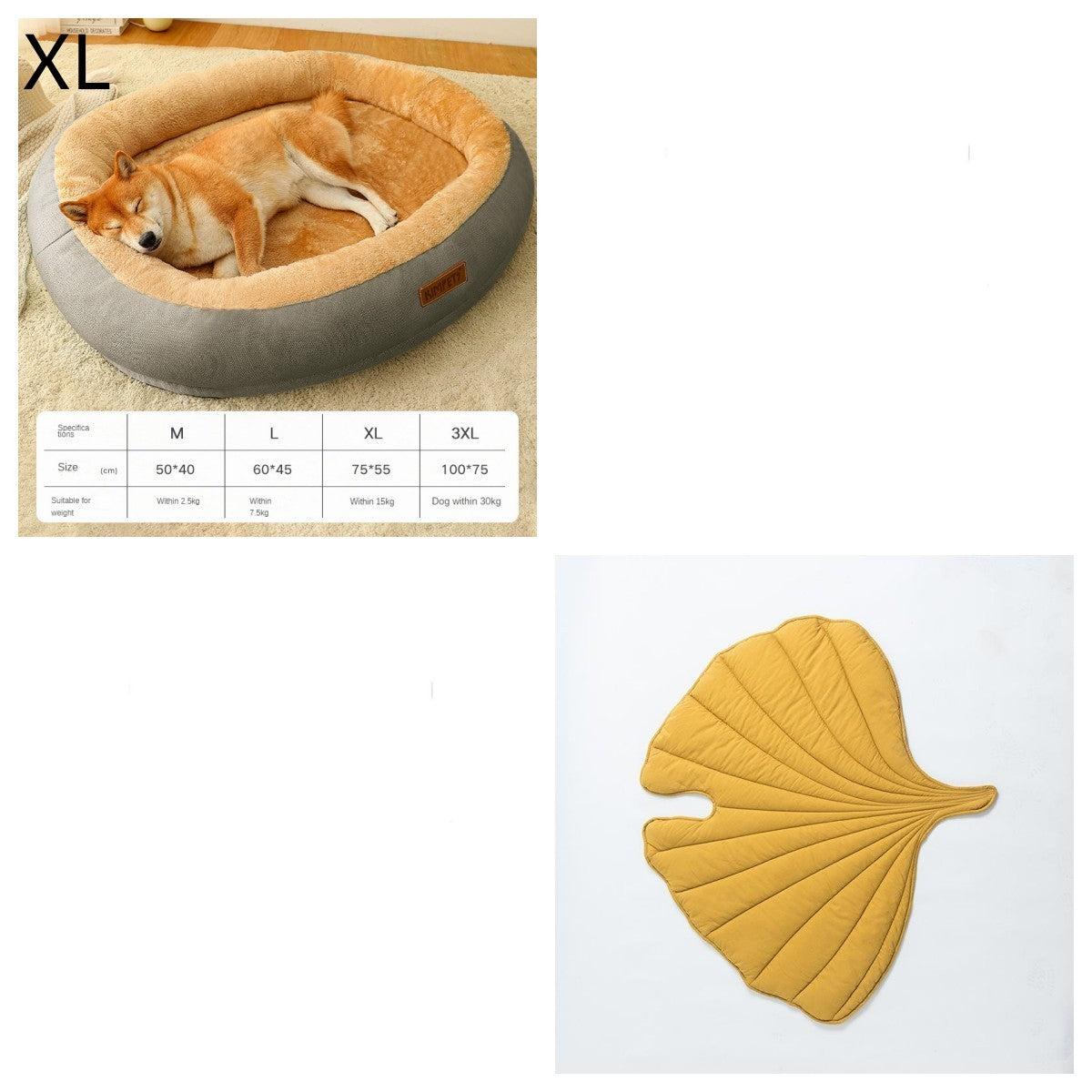 Removable and Washable Pet Bed