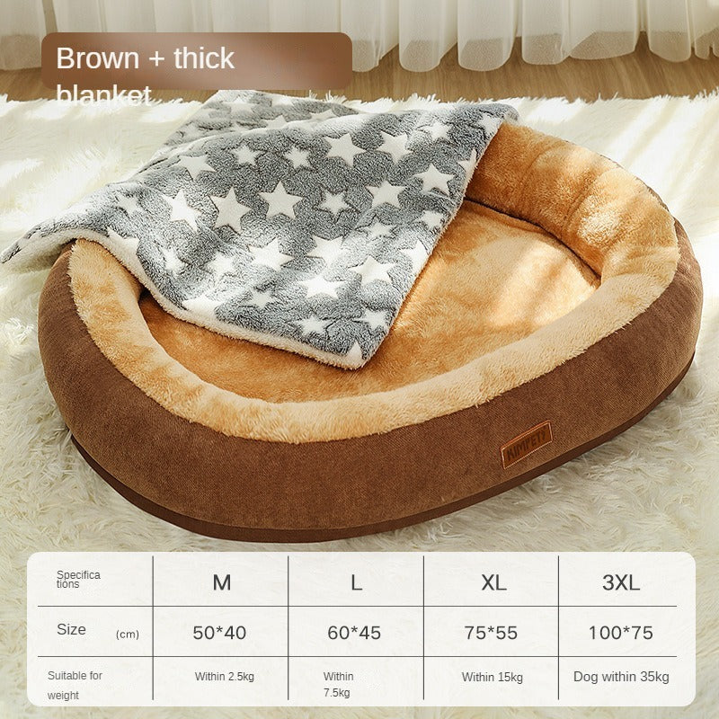 Removable and Washable Pet Bed